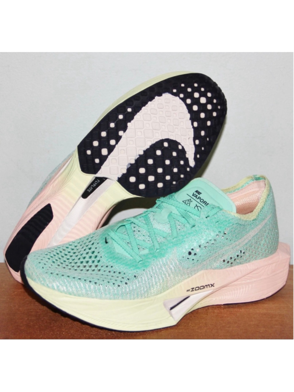 Nike ZOOMX VaporFly NEXT% 3 FK Women’s Shoes Size 10.5 'Mint Foam' HQ3505-379